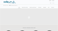Desktop Screenshot of odeunmedia.com