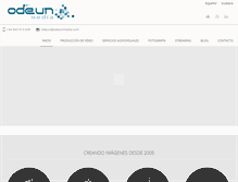 Tablet Screenshot of odeunmedia.com